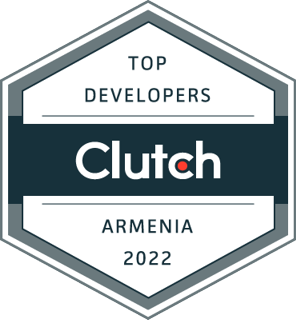 Top Developers badge from Clutch