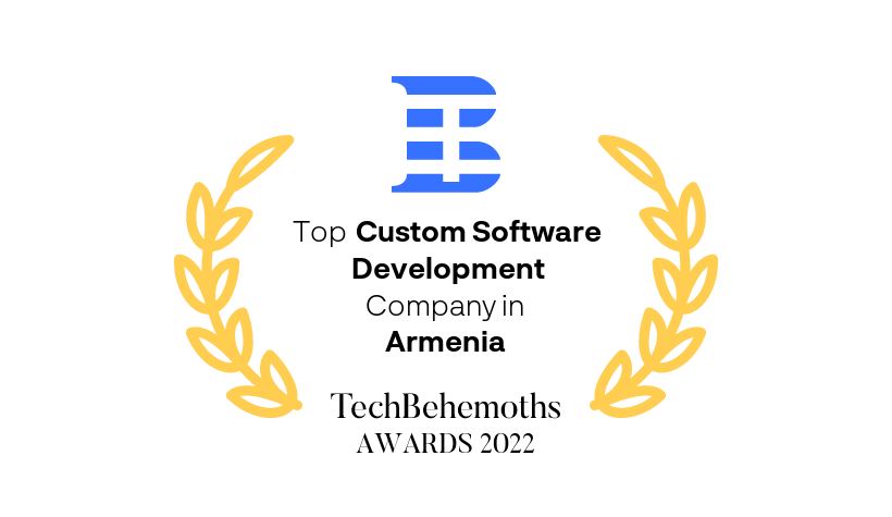 Y2022 top custom software development company award